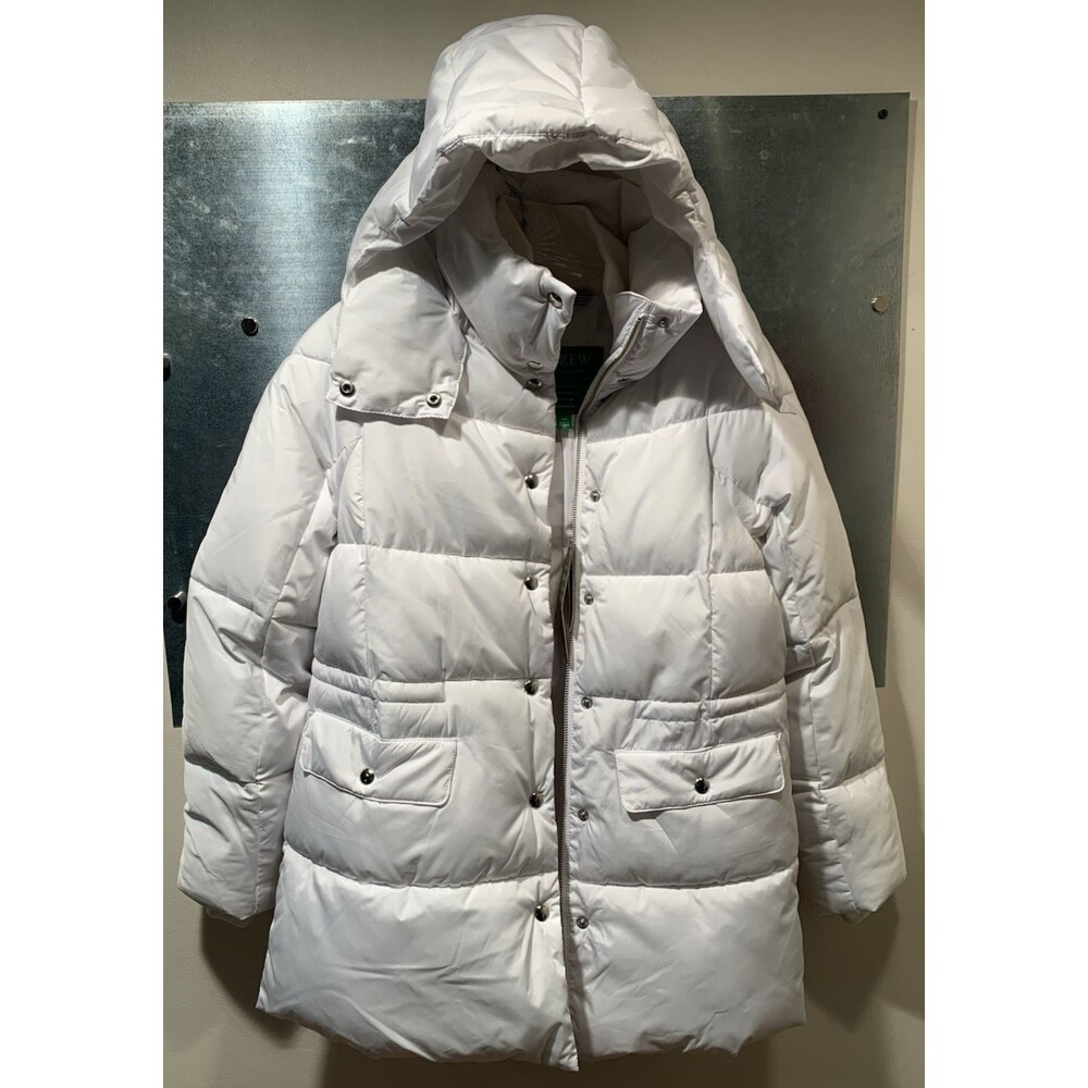 J.Crew Chateau Puffer Parka Primaloft Signature Puffer Water Repellent XXS NEW - Picture 5 of 16